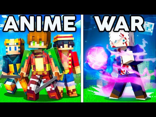 2000 Players Simulate Anime Civilizations in Minecraft... (Full Movie)