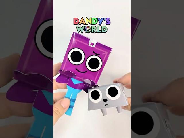 Dandy’s World Boxten DIY  What’s inside Boxten? #dandysworld #papercraft #diy