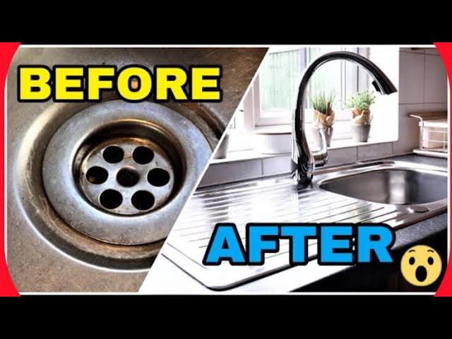 3 EASY WAYS TO RESTORE A STAINLESS STEEL KITCHEN SINK | DIY RESTORATION IDEAS