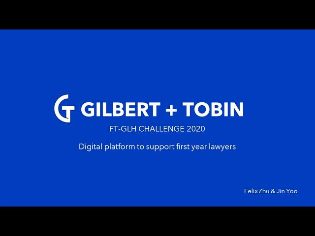 Financial Times Global Legal Hackathon Submission for Gilbert + Tobin by Felix Zhu & Jin Yoo