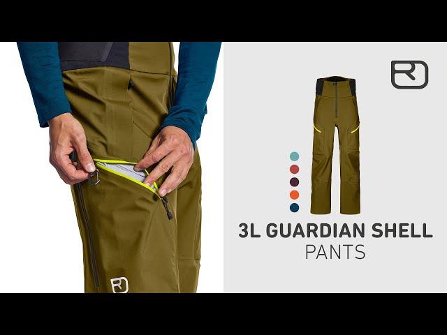 3L GUARDIAN SHELL PANTS – Robust and casual in the deep snow | ORTOVOX