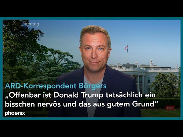 US-Wahlkampf | Torben Börgers (ARD-Korrespondent) zu Donald Trump und Kamala Harris | 16.08.2024