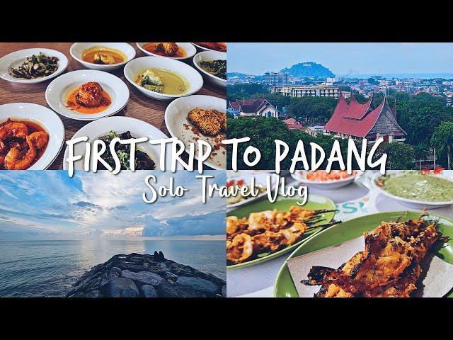  First Trip to Padang | Sorga Makanan Sedap & Murah | Solo Travel Vlog Part 1