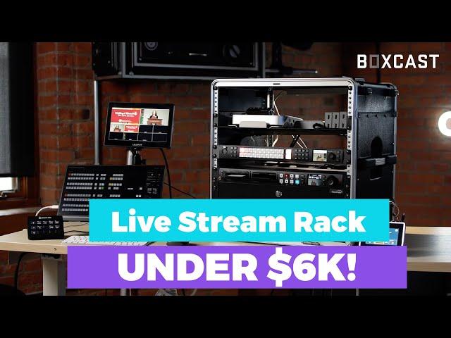 Live Streaming Rack Case Under $6K - Blackmagic ATEM Constellation 2 M/E