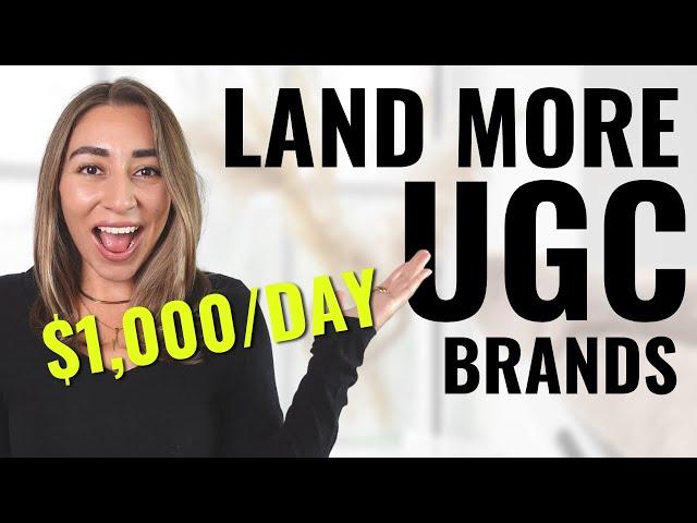 How to find & land your first 10 brands as UGC creator | Where to find brands for UGC