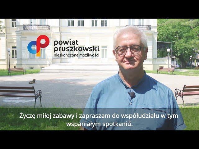 "Międzypokoleniowa potańcówka w parku" - zaproszenie Starosty Pruszkowskiego