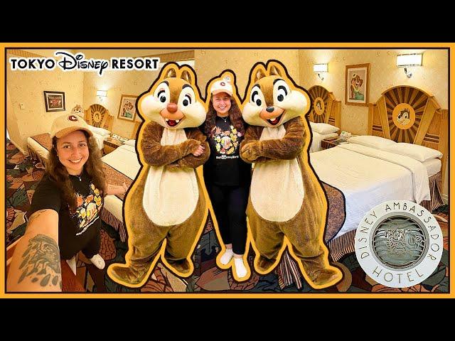 Disney AMBASSADOR Hotel FULL Tour 2024 | Chip & Dale Room | TOKYO DISNEY RESORT 2024