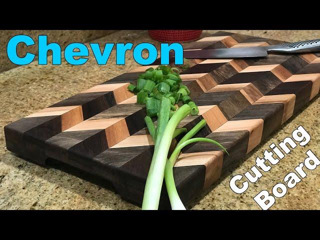 Chevron Cutting Board Tutorial