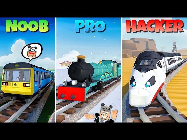 Tren İstasyonu Kurduk ve En Hızlı Treni Aldık! - Roblox Train Sim World Tycoon