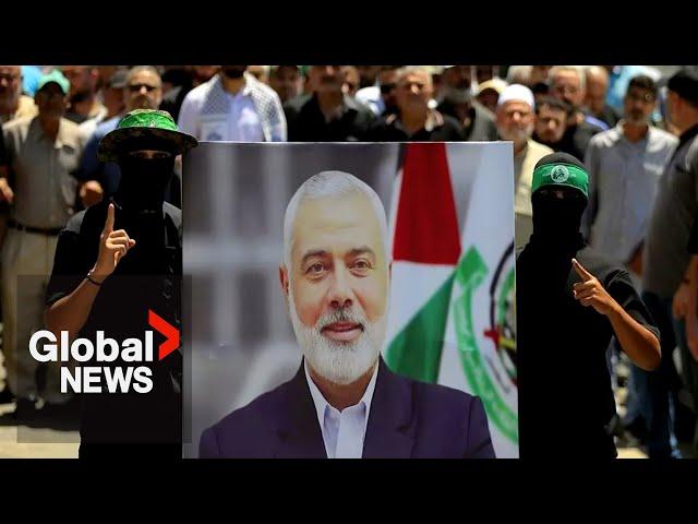 Hamas leader Ismail Haniyeh killed by bomb smuggled into Tehran guesthouse months ago: reports