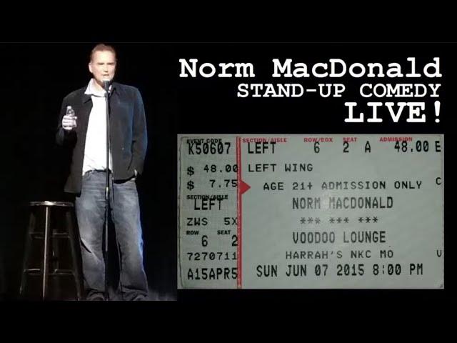 Norm Macdonald Live in Kansas City (6/7/2015)