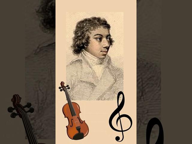 Violin Virtuoso George Bridgetower  #shorts #classicalmusic #classic #beethoven #violin #england