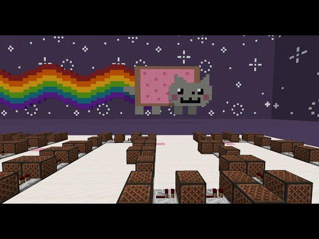 Nyan Cat [Minecraft Noteblocks]