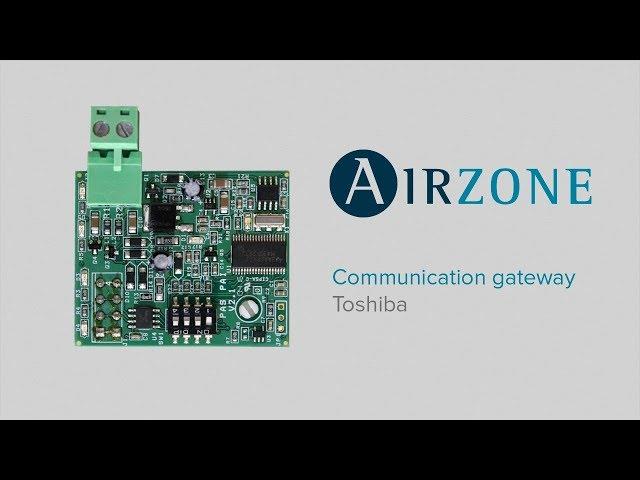 How to install the Toshiba communication gateway