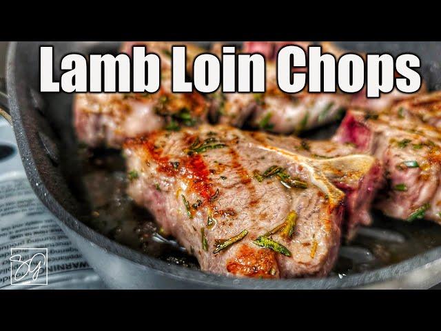 The Perfect Juicy Lamb Loin Chops