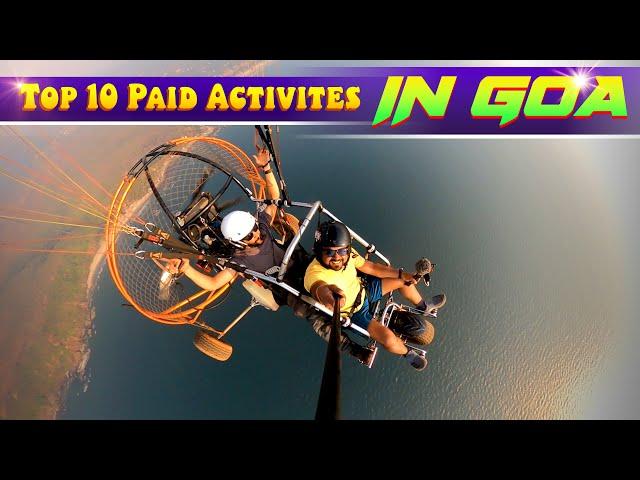 Top 10 paid activities in GOA | Water Sports, Kayaking, Bungee Jumping, Hot Air Balloon, Scuba