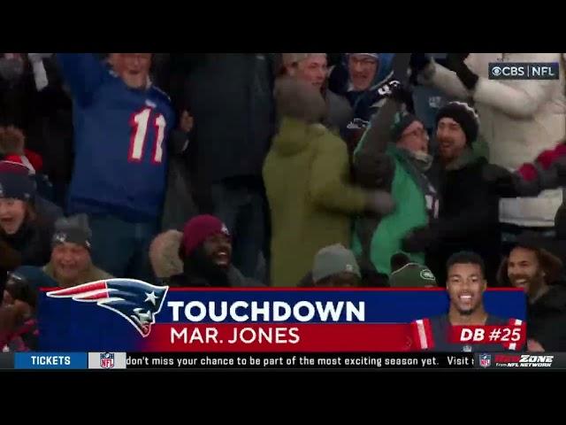 Marcus Jones scores GAME-WINNING punt return TD vs. Jets