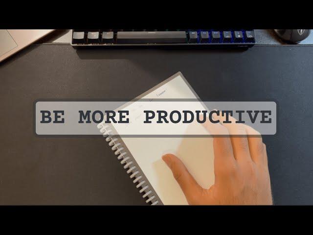 5 things I learnt about Productivity in University.