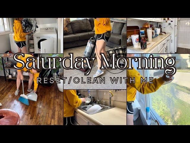 Saturday Morning Clean with Me: Quick & Easy Weekend Reset