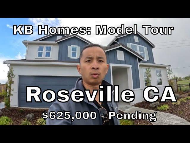 KB Homes: Model Home Tour, Morgan Knolls, Roseville CA -  $625,000  (roseville ca homes for sale)