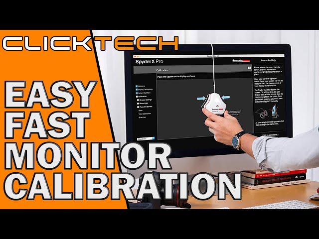 Calibrate your monitor with the datacolor Spyder X Pro