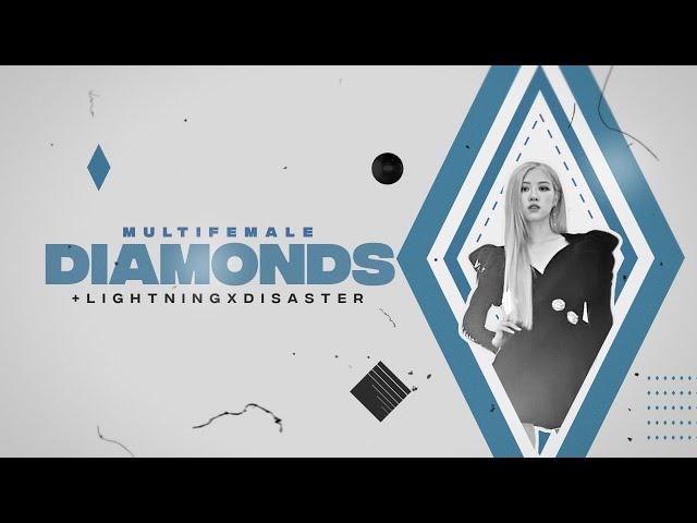 Multifemale | Diamonds [@lightningxdisaster ]