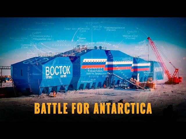 Why did Putin open the ultra-modern Vostok station at the South Pole