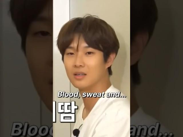 Blood,sweat and SPIT #bts #btsshorts #fyp #v