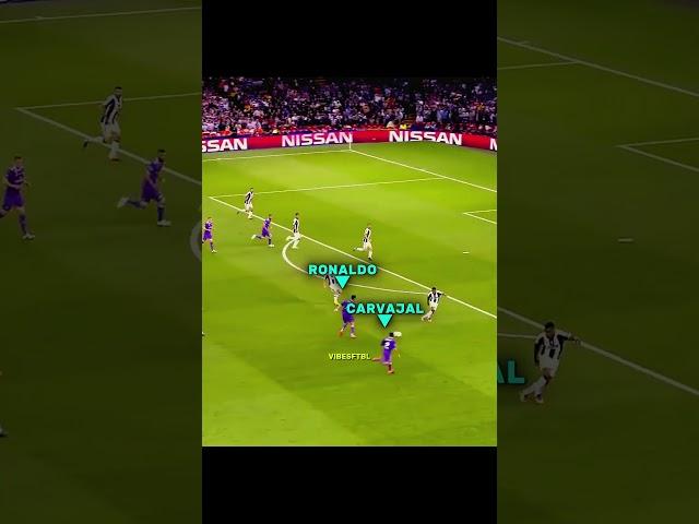 Zidane Always Says "Pass to Ronaldo" 