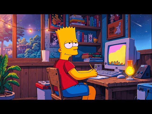 Retro Lo-Fi Beats  Night Study Session | Relax & Stay Focused