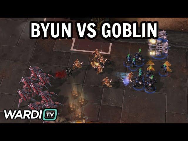 ByuN vs goblin (TvP) - WardiTV PTR Tournament 2 [StarCraft 2]