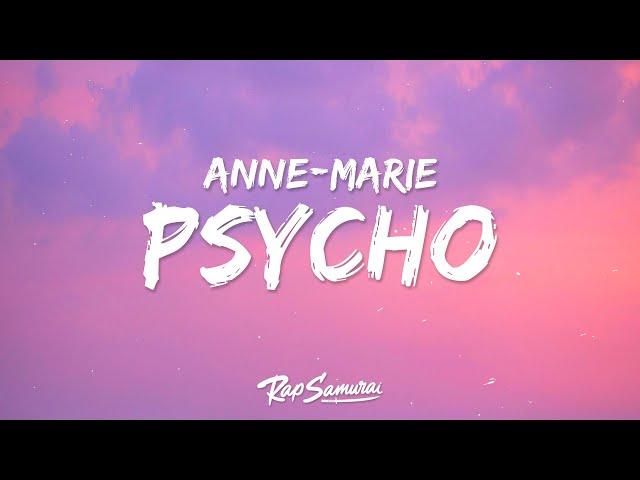 Anne-Marie x Aitch - PSYCHO (Lyrics)