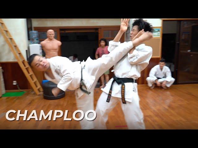 Diving into Okinawa's finest UECHI-RYU Karate with the legendary Karateka: KIYOHIDE SHINJO