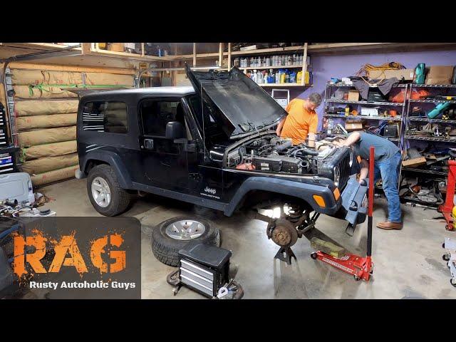 Fixing Rust and Replacing Shocks on my LJ Rubicon
