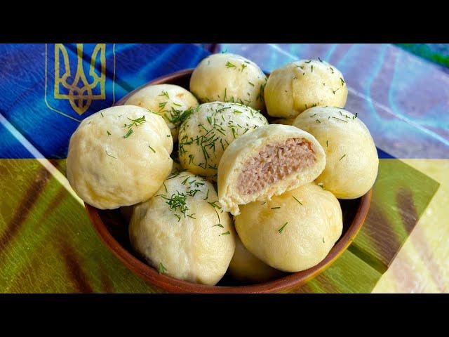 Фаршированные Полтавские галушки! С мясом и картошкой!