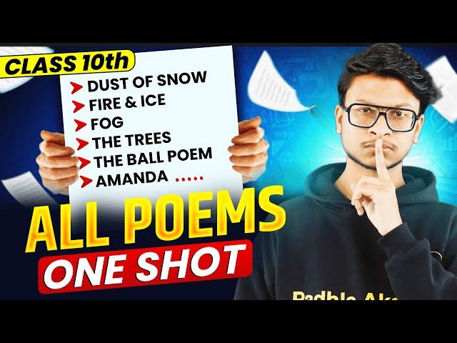 1 video = 20 MARKS ALL POEMS In 60 Minutes Class 10 English!