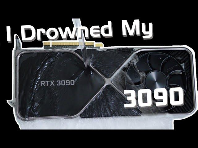 I Drowned My 3090 FE! | A Bykski Waterblock Tutorial