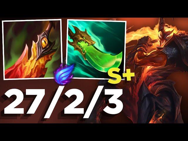 Top 1 Hecarim 27 KILLS Hard Carry- S16 Wild Rift Gameplay