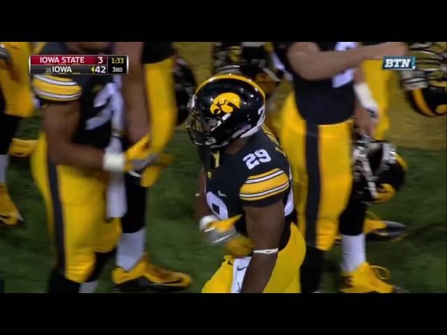 LeShun Daniels Jr. 43-Yard Touchdown vs. Iowa State
