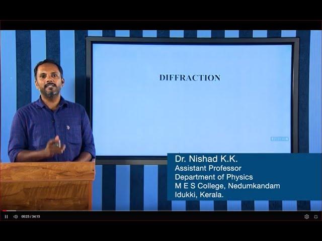 11. Diffraction Zone Plate #ch08sp #swyamprabha