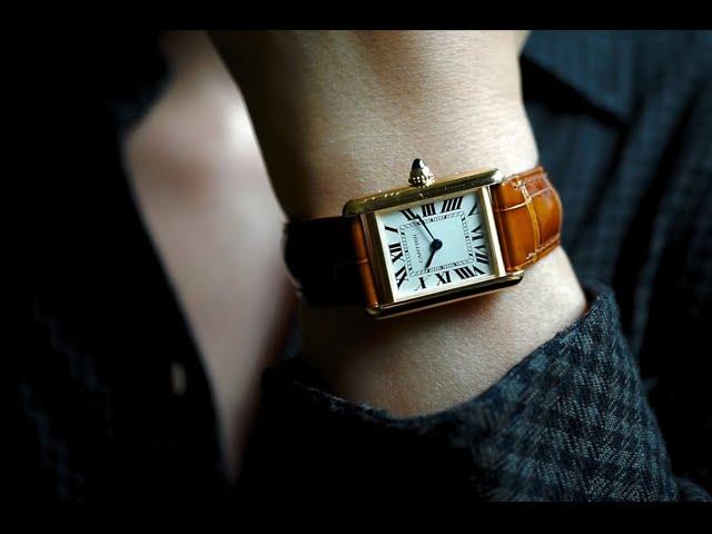 Cartier Tank Louis 2442 18k Yellow Gold 2010