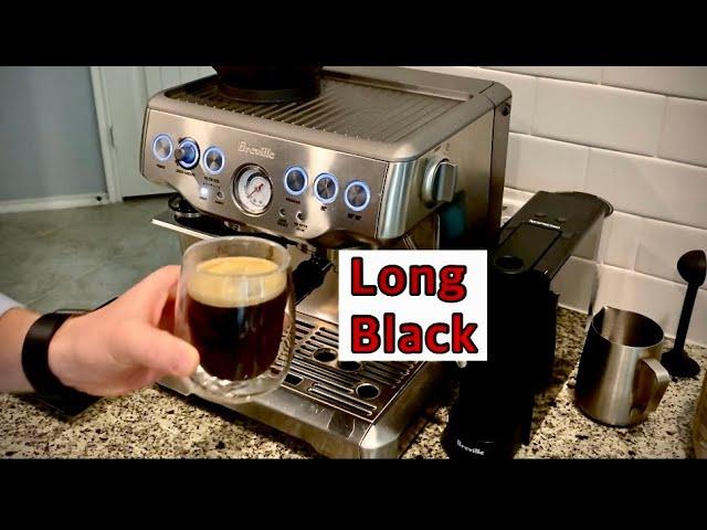 Long Black on Breville Barista Express | ASMR