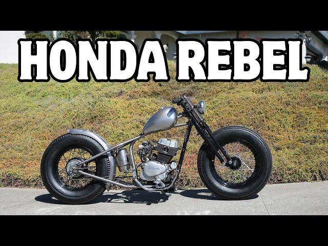 Honda Rebel 250 Bobber Build Part 5 | I Can See the Finish Line!