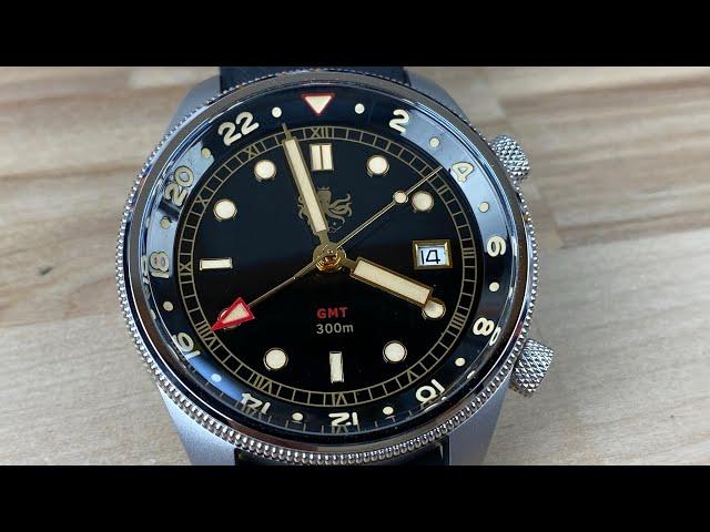 Phoibos Eagle Ray GMT (quartz)