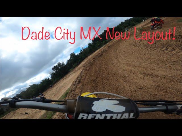 New layout at Dade City MX!  Slow guy having a blast!