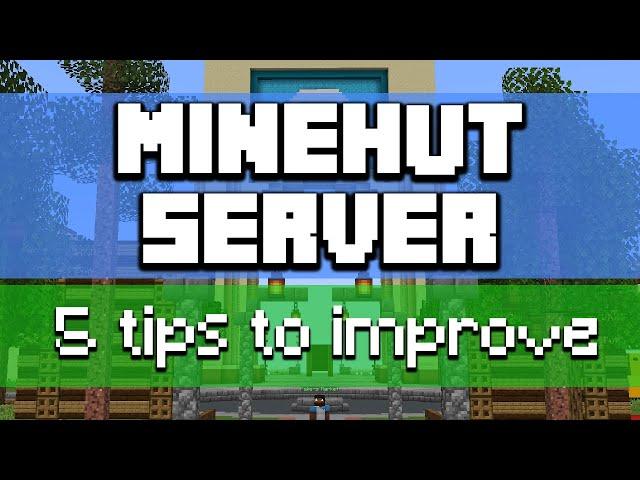 Top 5 Ways to EASILY IMPROVE your Minehut Server