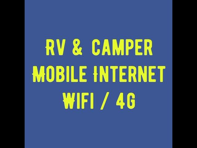 Alfa network wifi camp pro for boat and campig car