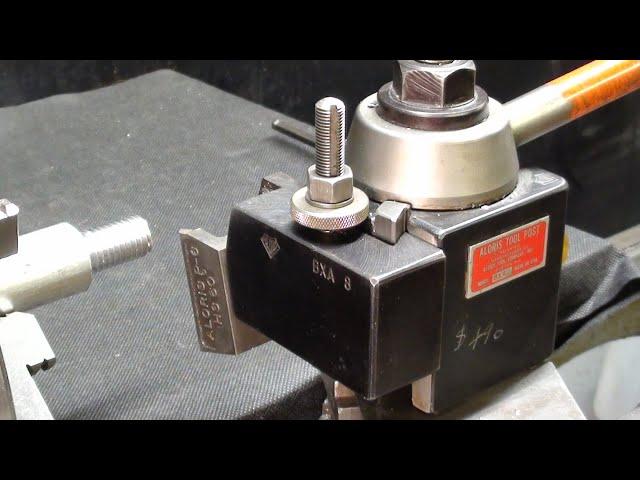 NO CRASH LATHE THREADING ALORIS short #861 tubalcain clausing