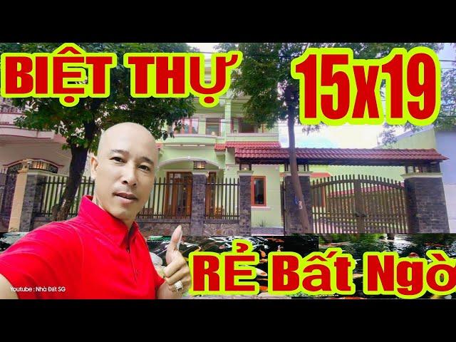 Biệt Thự 15m x 19m Ngay Trung Tâm TP 15 Tỷ Chủ Bán Về Quê Tặng Hết Nội Thất | #bietthu