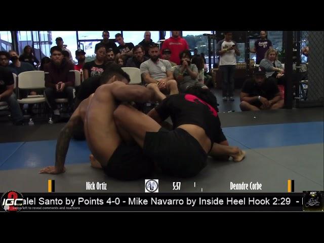 Nick Ortiz vs Deandre Corbe IGC 2